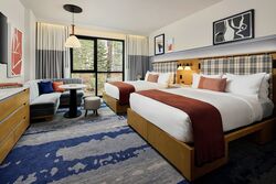 2 Queens - Hotel Room Sleeping Area