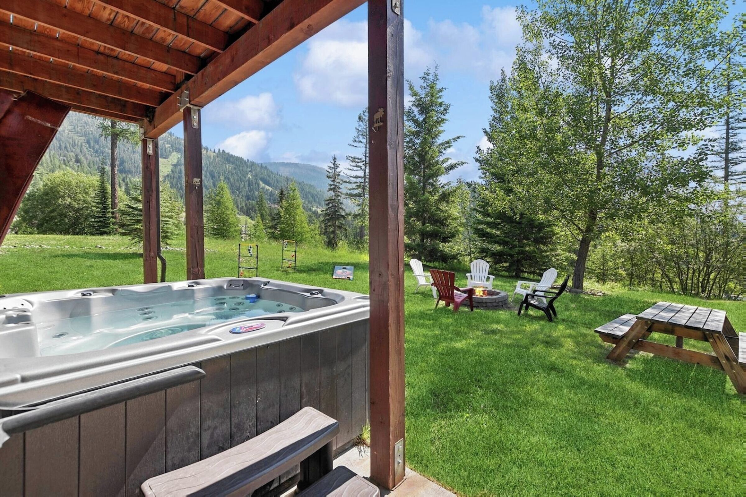 Patio with Hot Tub