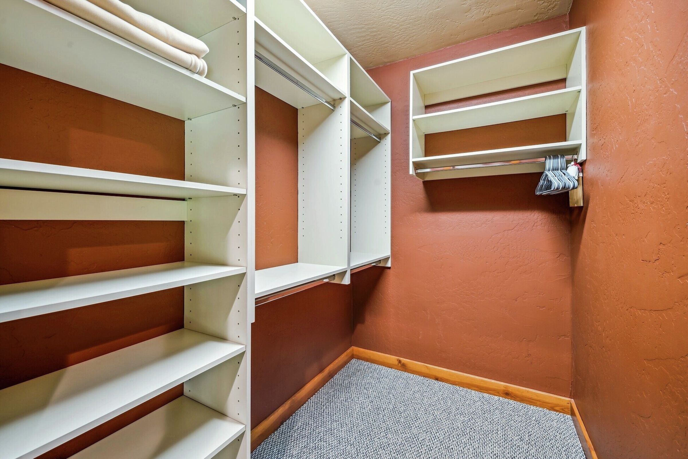 Master Walk-in Closet