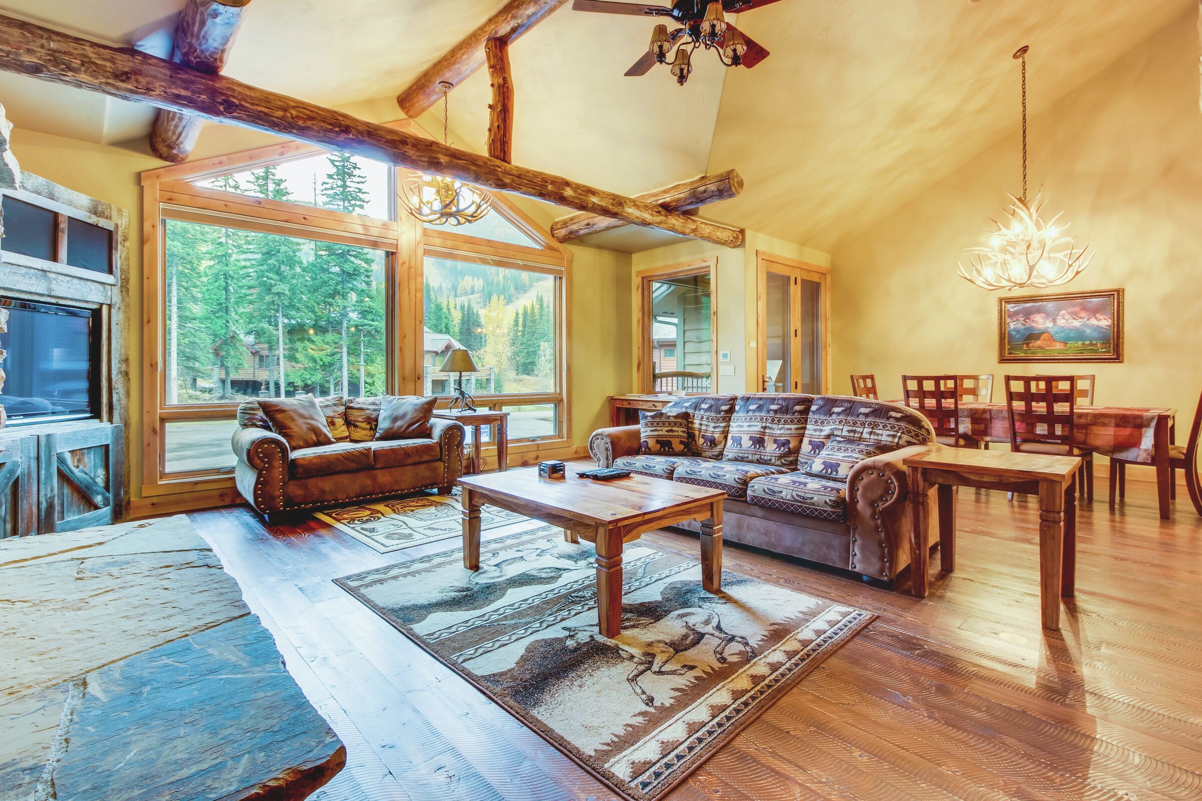 Living Room & Dining Room