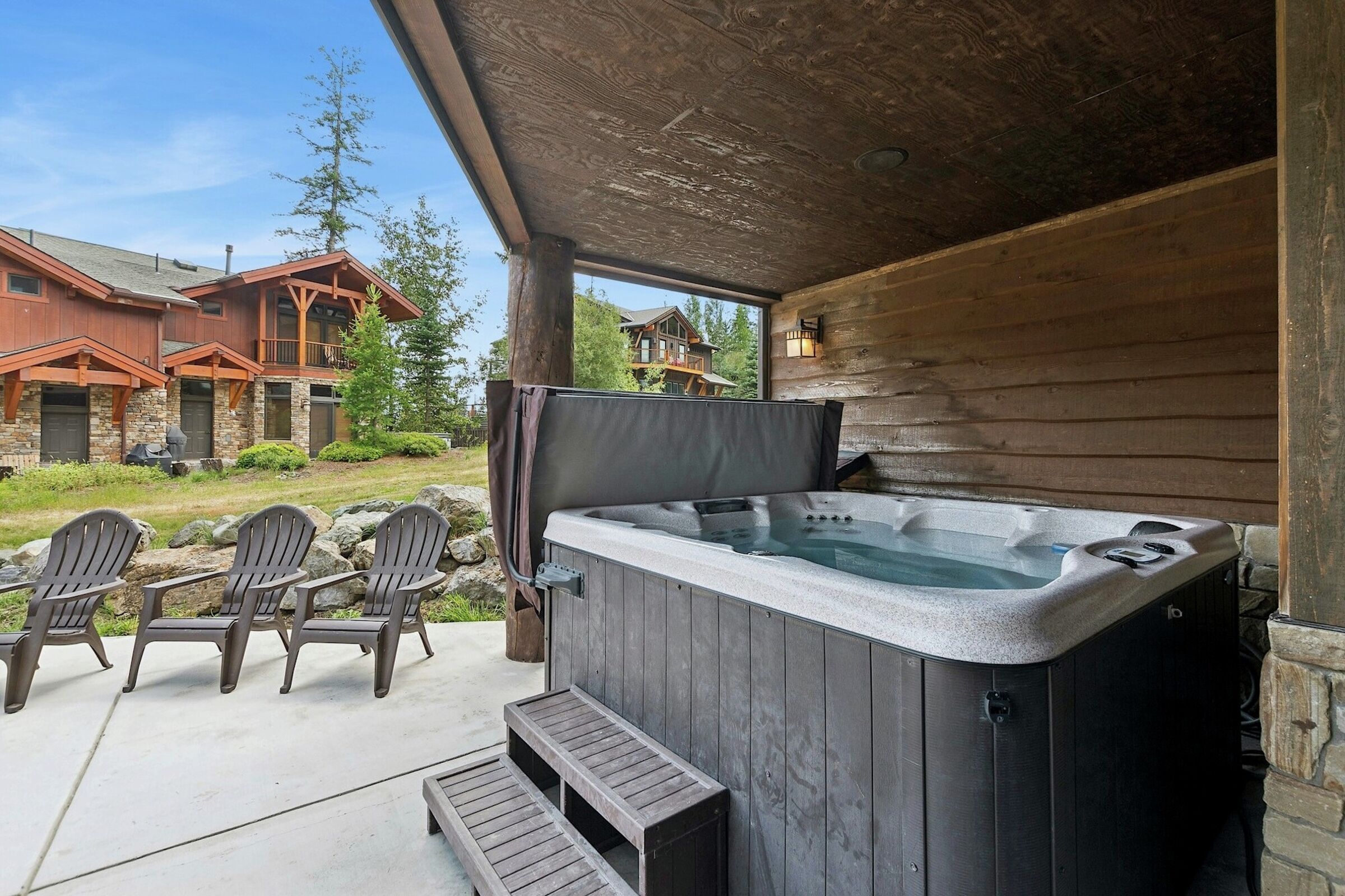 Patio with Hot Tub