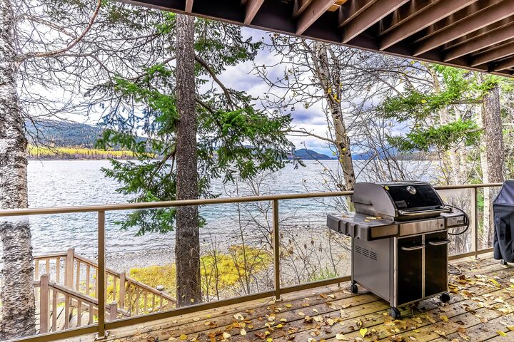 Balcony with BBQ