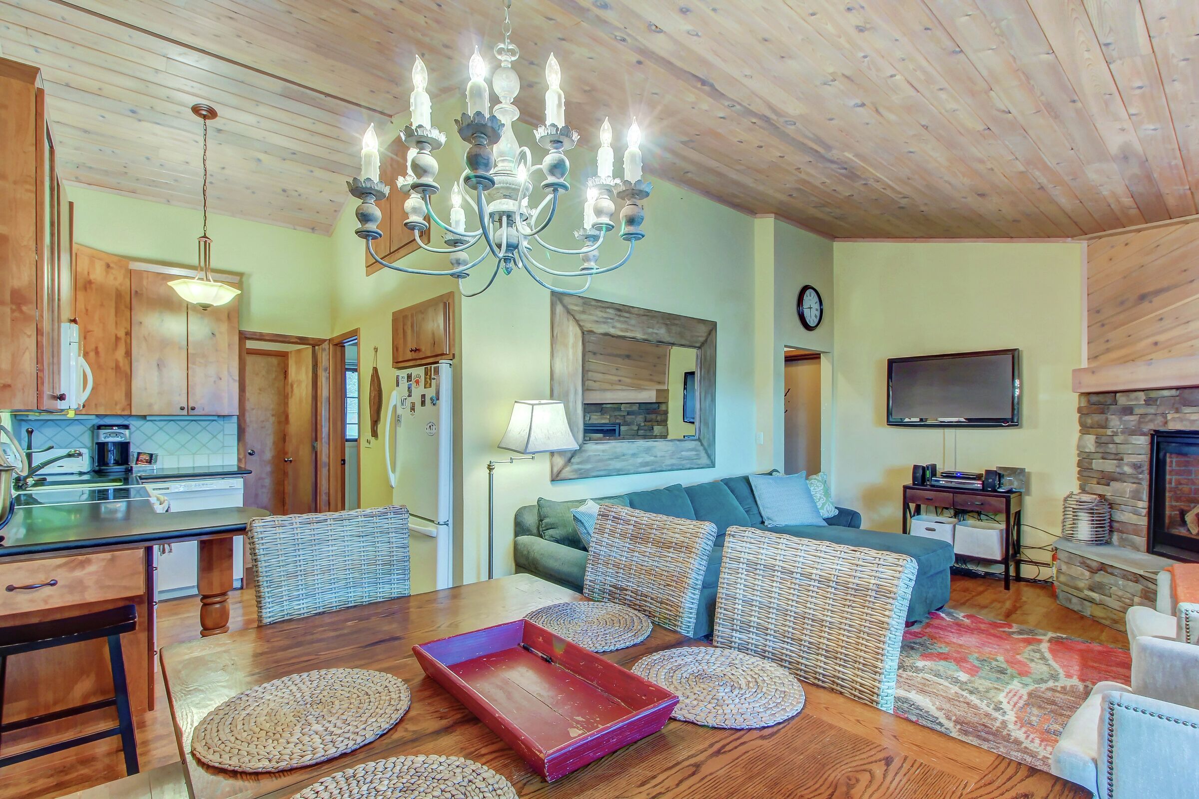 Dining Room & Living Room