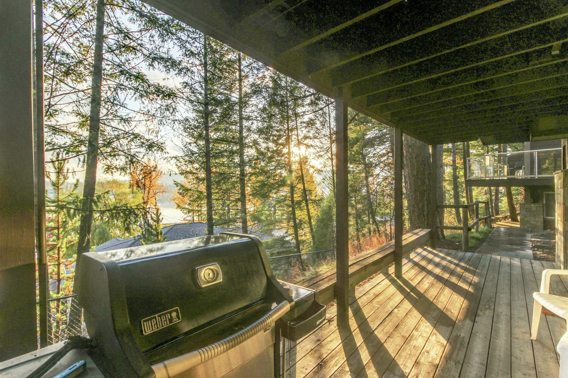 Balcony with BBQ