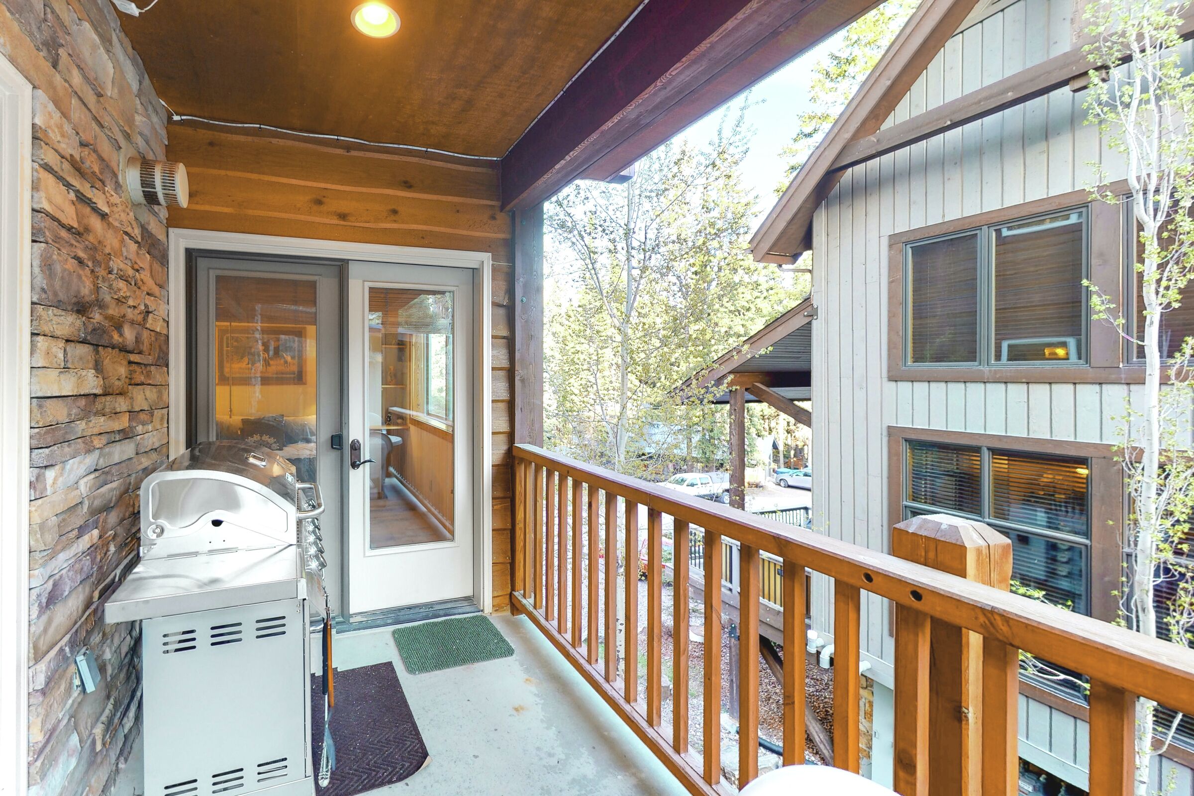 Balcony with BBQ