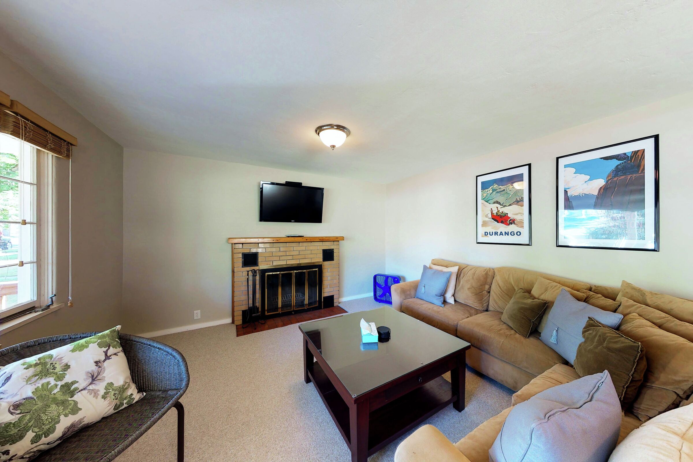 2 Bdrm 1 Bath - Living Room